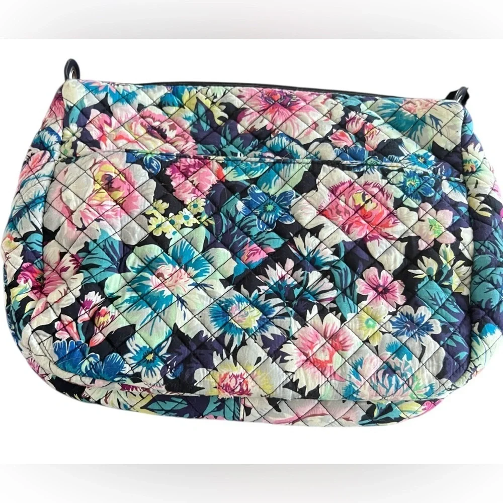 Vera Bradley Multicolor Floral Quilted Shoulder Bag - Garden Grove - Retired